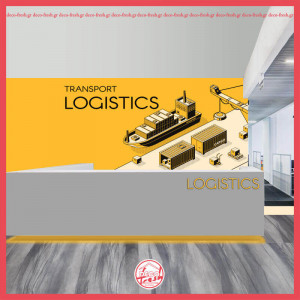 Tαπετσαρία με θέμα Transport Logistics cargo